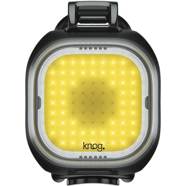 Фото - Фонарь велосипедный Knog Blinder Mini Square Front 50 Lumens Black (12980)